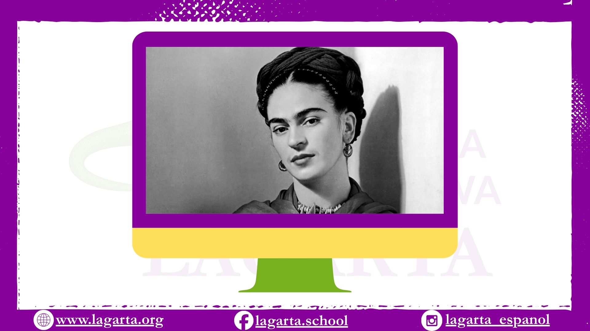 Frida Kahlo jako ćwiczenie z przedstawiania osoby po hiszpańsku